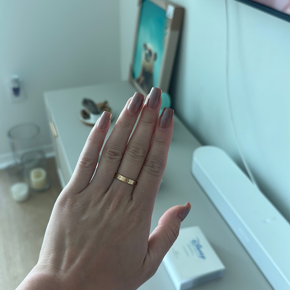 Cartier size 7 ring